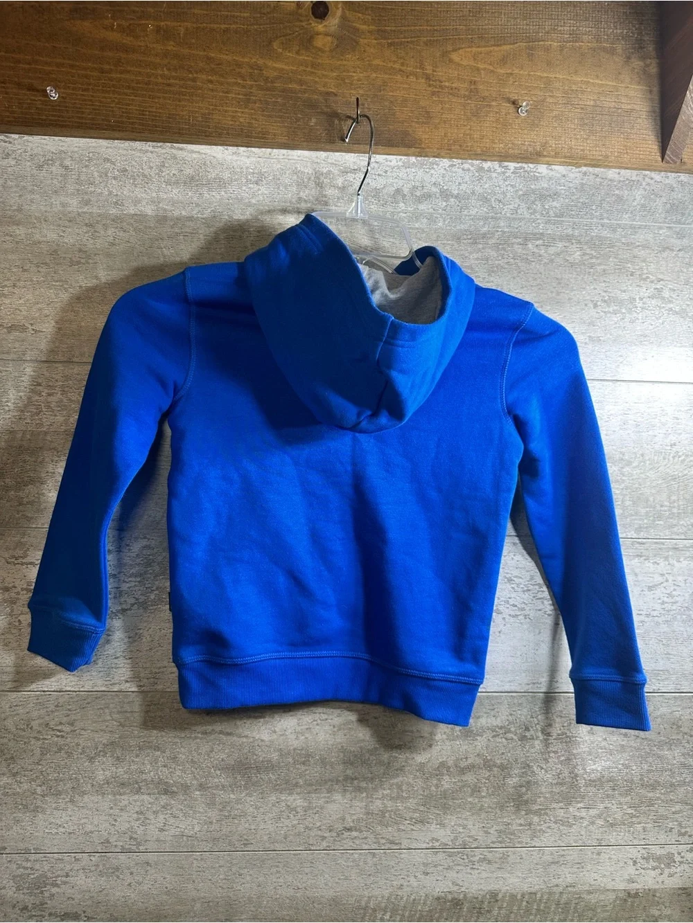 Eddie Bauer Royal Blue Kids Hoodie with Mountain Stripe Graphic XS 5/6